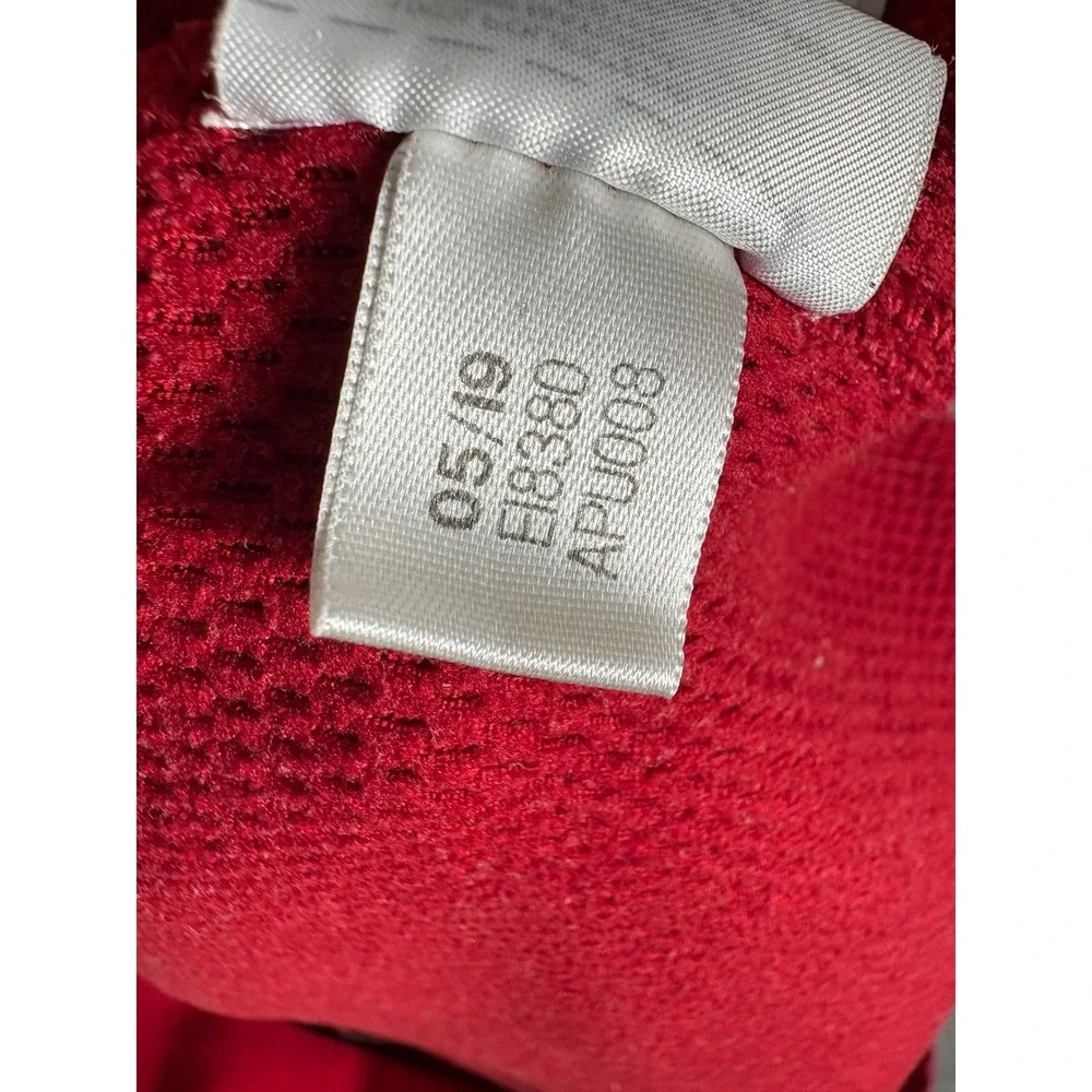 Adidas ClimaWarm Pullover Hoodie Red Athletic‎ Sweatshirt Mens M